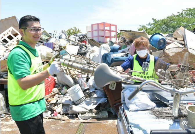 1⃣ 4年前の恩返し・県北からもボランティア集まる