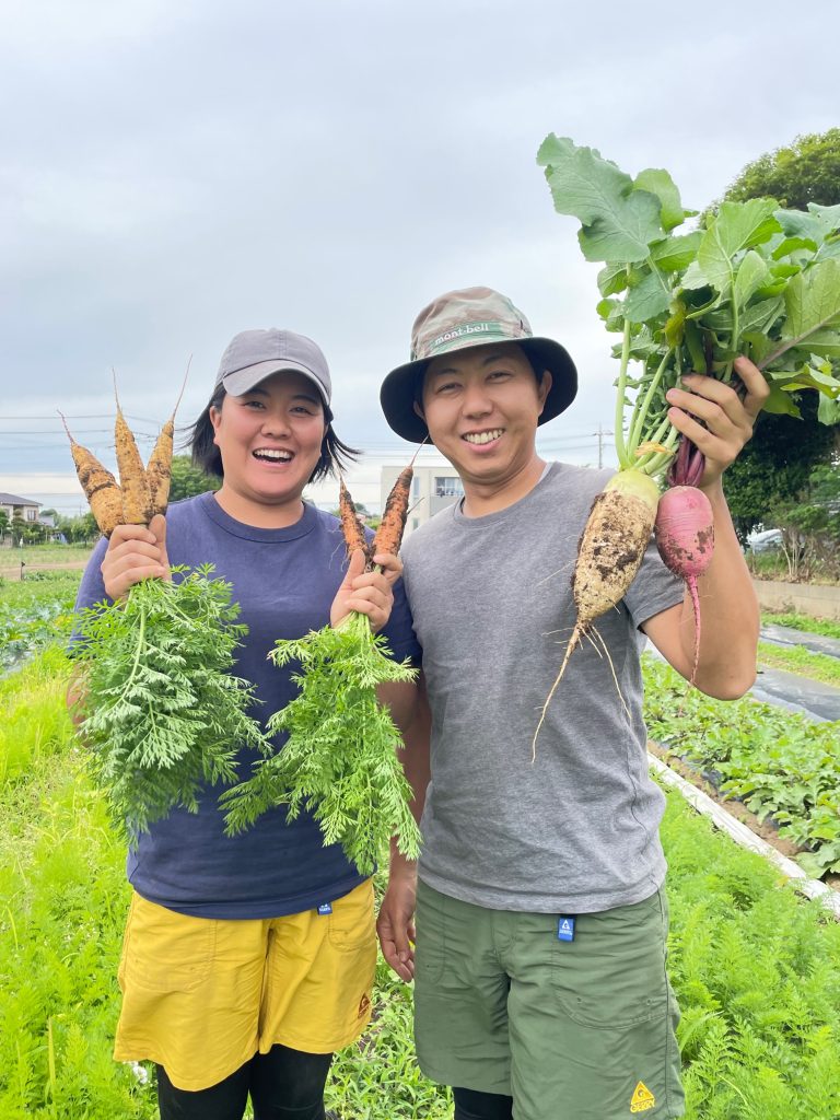 2⃣ 作っている野菜は約100種類「まーの農園」