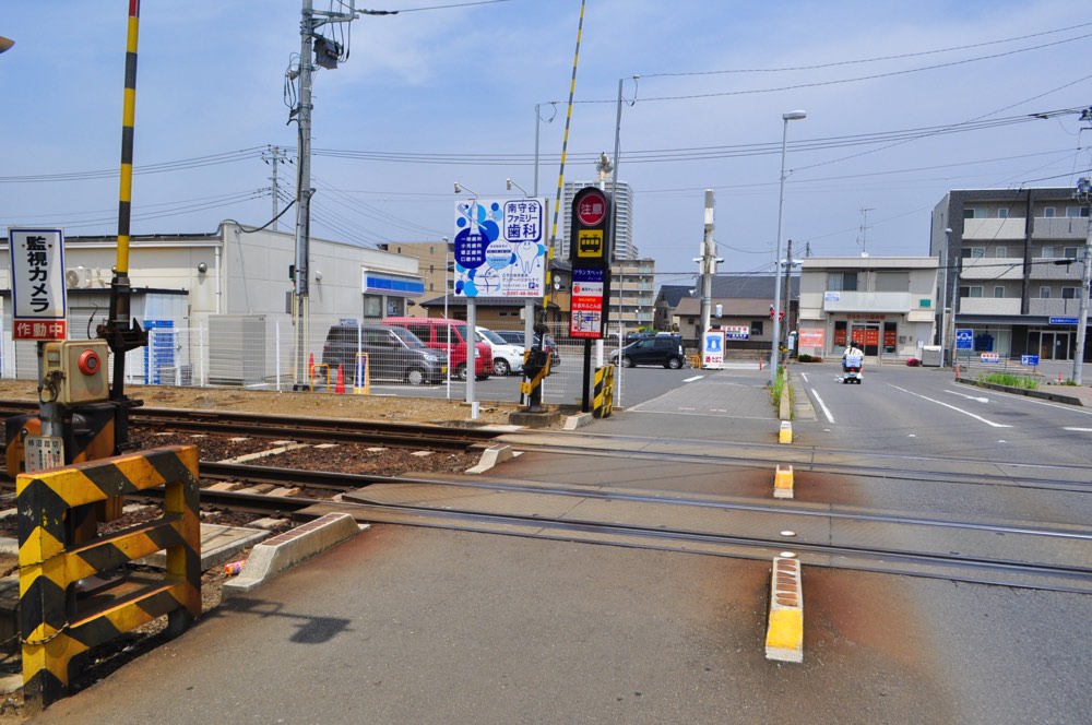 左に曲がると守谷駅東口方面〜♪